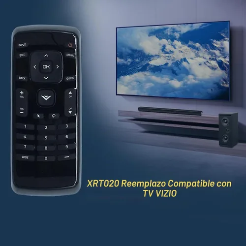 Vista 6 de XRT020 Reemplazo remoto para VIZIO LED TV D32hn-E0 D43n-E1 D32hn-D0