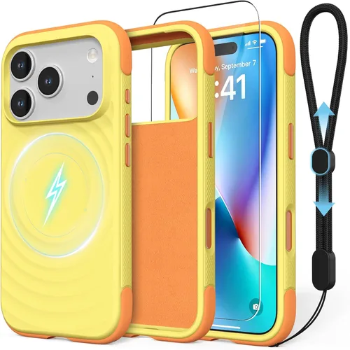 Vista 11 de GOODVISH Funda magnética para iPhone 18 Pro / iPhone 17 Pro, antideslizante