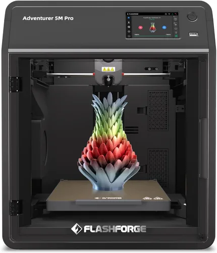 Vista 11 de FLASHFORGE Adventurer 5M Impresora 3D de Alta Velocidad Máx. 600mm/s con Nivelación Automática, Cambio de Boquilla en 3 Segundos, Impresión