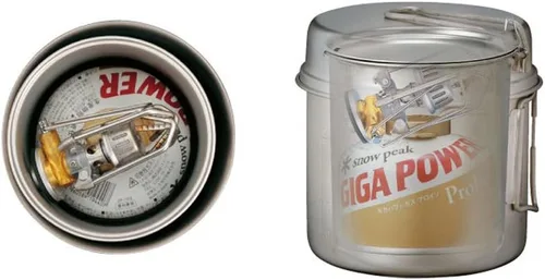 Vista 3 de Snow Peak Camping Cookware & Kettle for Backpacking, Hiking & Outdoor Cooking