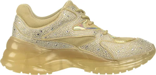 Vista 6 de GUESS Zapatos deportivos Circa para mujer Claro Natural 110
