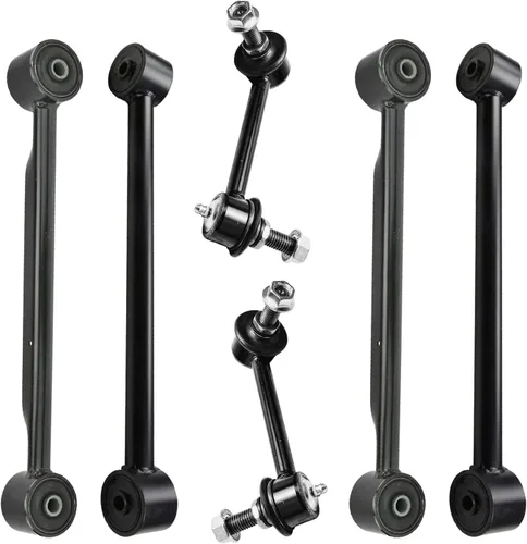 Vista 45 de Detroit Axle - Kit de brazos de control delantero para Chevy Silverado 1500 GMC Sierra 1500 GMC Sierra 1500 Avalanche Yukon Tahoe Escalade ESV EXT