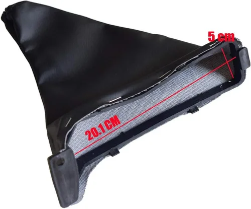 Vista 4 de 5 velocidades manual perilla polaina cubierta de cuero para Vauxhall Opel Astra II G Zafira A 1998-2010 (3 piezas)