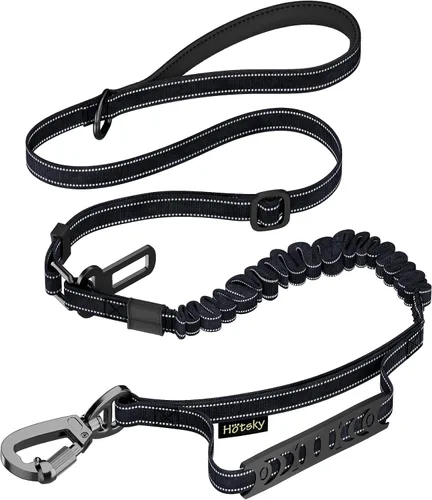 Vista 11 de Hotsky Bungee táctico que absorbe los golpes, correa fuerte para perro, CP