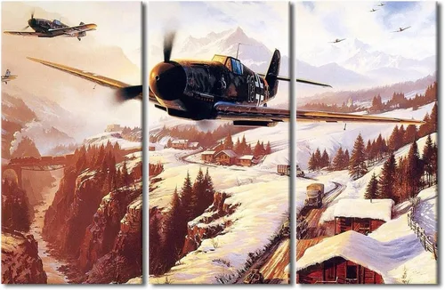 Vista 39 de Lienzo decorativo para pared de niños, decoración de dormitorio de adolescentes de la Segunda Guerra Mundial, imágenes en pared para decoración