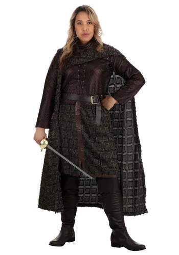 Vista 3 de Disfraz Winter Warrior para mujer Multicolor