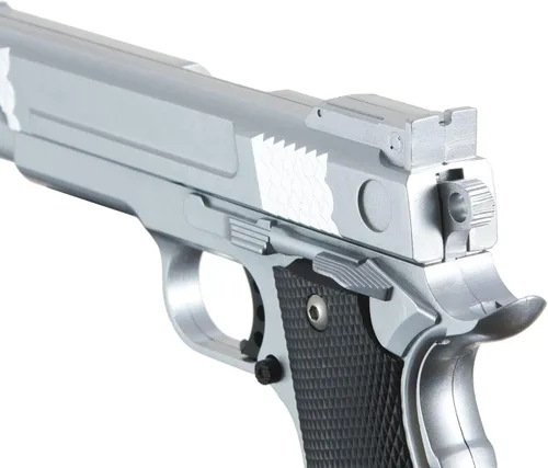 Vista 6 de 320 FPS Airsoft G20S Metal Spring Airsoft Pistola - Plata