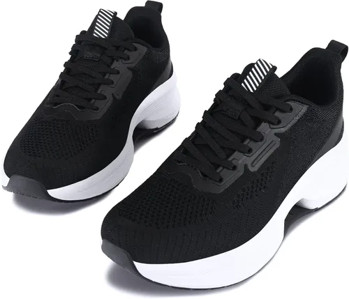 Vista 3 de Tenis deportivos antideslizantes para mujer, cómodos para caminar