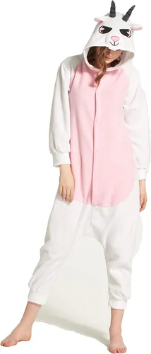 Vista 3 de Novedad disfraz de Halloween polar animal Cosplay cabra pijamas