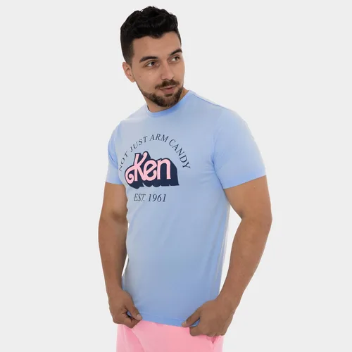 Vista 3 de Barbie Camiseta Hombre Camiseta Ken para Hombre Camisetas de Algodón Ken para Hombre Producto Oficial
