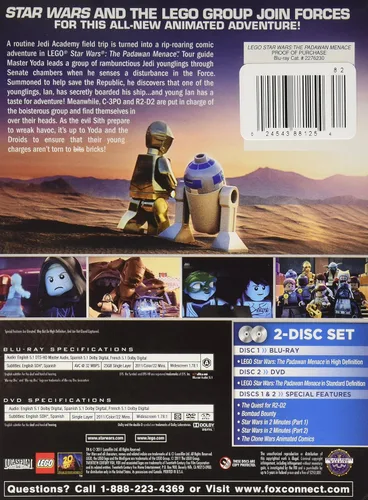 Vista 2 de Lego Star Wars The Padawan Menace with Young Han Solo Lego Minifigure