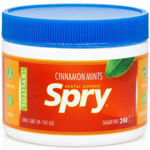 Vista 14 de Spry Xylitol Berry Blast - Caramelos sin azúcar, promueve la salud oral, aumenta la producción de saliva, detiene el mal aliento, sin OMG, sin