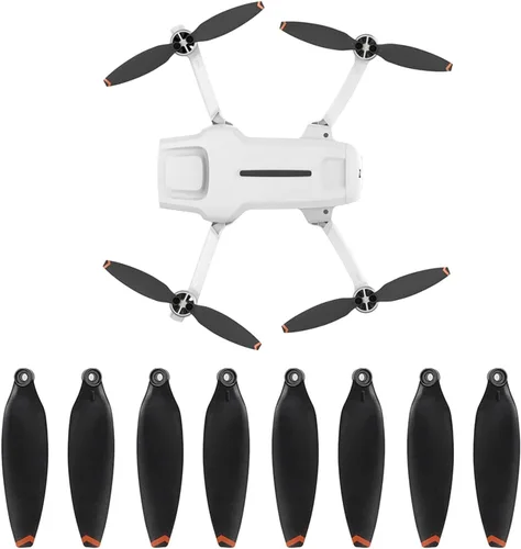 Vista 4 de 8/16 piezas de repuesto para hélices de dron, hélice CW/CCW de liberación rápida para FIMI X8 Mini accesorio (color : 1 juego dorado)