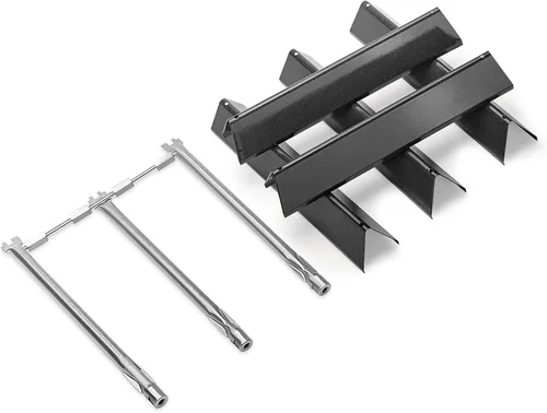 Vista 14 de Spirit II E-310 Parts 7636 Barras aromatizantes y tubos de quemador 69787 para Weber Spirit & Spirit 2 GS4 300 Series E310 E320 E330 S310 S320 S330