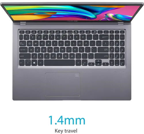 Vista 3 de ASUS VivoBook 15 R565 - Portátil delgado y ligero, pantalla táctil FHD de 15.6 pulgadas, procesador Intel Core i5-1135G7, gráficos Iris Xe, 8 GB