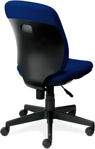Vista 4 de Plus KC-K63SL 697849 Presea Silla de oficina sin codo con respaldo alto negro azul