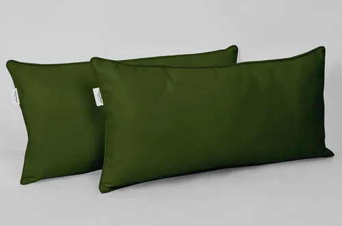 Vista 14 de Funda de almohada lumbar de tela de poliéster para interiores y exteriores, impermeable, rectangular, para todo tipo de clima, para muebles