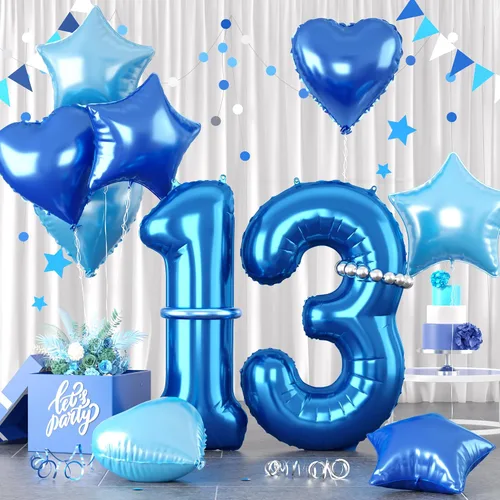 Vista 55 de Globos dorados de color champán con el número 11, globos de oro claro, globo de aluminio dorado con forma de corazón con estrella y globo largo