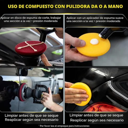 Vista 3 de Kit de cuidado de pintura Ultimate en 3 pasos de Meguiar's, Kit de detalle y pulido para autos