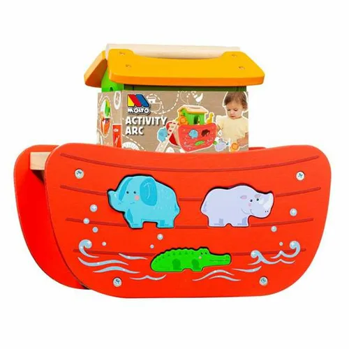 Vista 8 de Playset Moltó Noah's ark Madera 17 Piezas