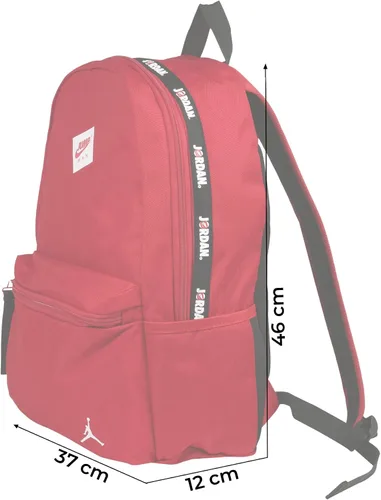 Vista 4 de Jordan Jumpman Classics Mochila, Rojo (Gym Red), Jumpman Classics Mochila