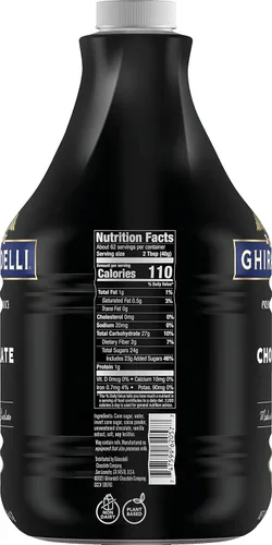 Vista 5 de Ghirardelli - Salsa de chocolate etiqueta negra, 87.3 onzas, una botella