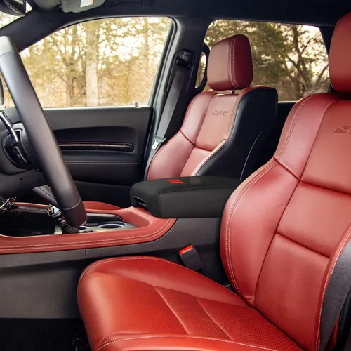 Vista 2 de Funda para reposabrazos de automóvil Dodge Durango 2011-2020, fundas de almohadilla de consola central, resistente a los arañazos, protector