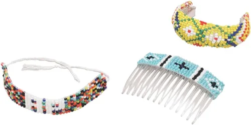 Vista 5 de Chenille Kraft Creativity Street Bead Loom Kit, 6" Beading Area, 6 Kits