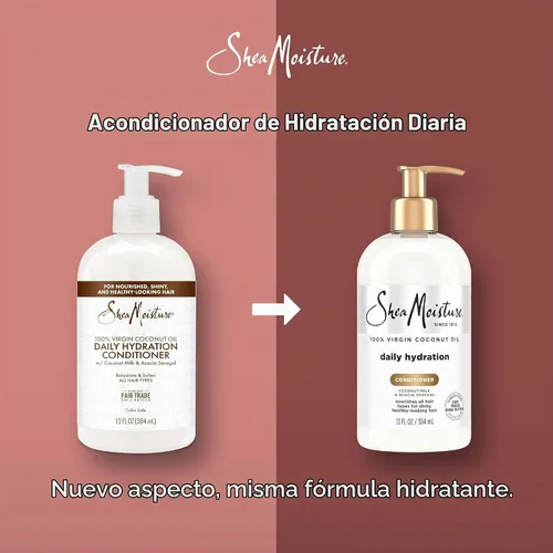 Vista 5 de SheaMoisture Acondicionador de hidratación diaria de aceite de coco