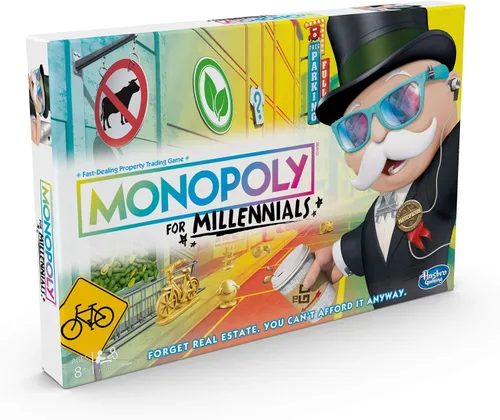Vista 2 de Monopoly para Millennials - juego de mesa