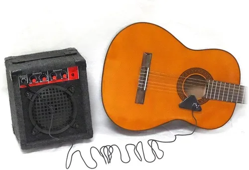 Vista 2 de GSP-1 Pastilla acústica para guitarra acústica con cable de 9 pies y enchufe de 1/4", Transductor Deluxe