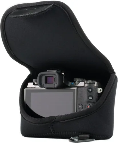 Vista 9 de Megagear MG1036 - Funda de neopreno ultraligera para cámara compatible con Canon Eos M50 Mark Iı (0.591-1.772 in), M50, M5 (0.591-1.772 in)