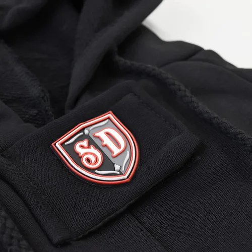 Vista 6 de Snoop Doggie Doggs Sudadera con capucha para mascotas de lujo, fuera de la cadena, pequeña