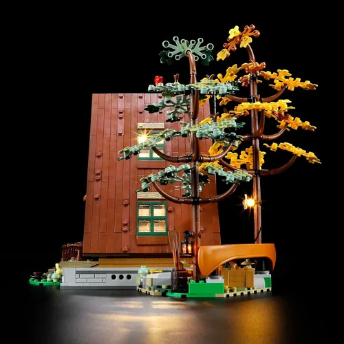 Vista 5 de Lightailing Luz para cabina Lego- 21338 A-Frame - Kit de iluminación LED compatible con el modelo de bloques de construcción Lego - NO incluido