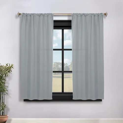 Vista 148 de Superior Cortinas opacas, oscurecimiento de habitación, dormitorio, cortinas, cocina, detalles de ventana de sala de estar, bloqueo solar, térmico