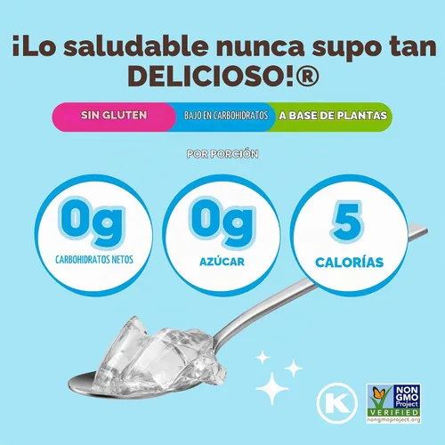 Vista 4 de Simply Desserts - Mezcla de gelatina sin azúcar, sin sabor, paquete de 6