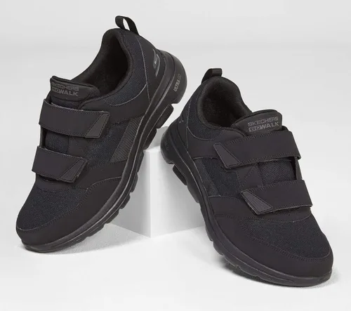 Vista 5 de Skechers Men's Gowalk-Athletic Hook and Loop Walking Shoes Two Strap Sneakers Air-Cooled Foam