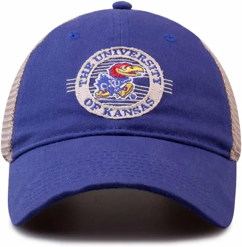 Vista 53 de The Game NCAA Snapback - Parche de malla - Comodidad clásica - Tamaño ajustable - Deja que todos sepan a qué equipo apoyas School seal patch with