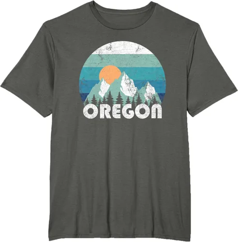 Vista 5 de Oregon State Retro Vintage Camiseta