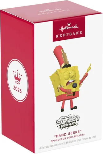 Vista 7 de Hallmark Keepsake Spongebob Squarepants Christmas Ornament (Band Geeks)