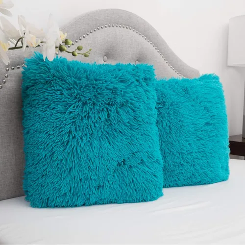 Vista 14 de Almohada de la marca Sweet Home Collection de piel sintética, suave y cómoda