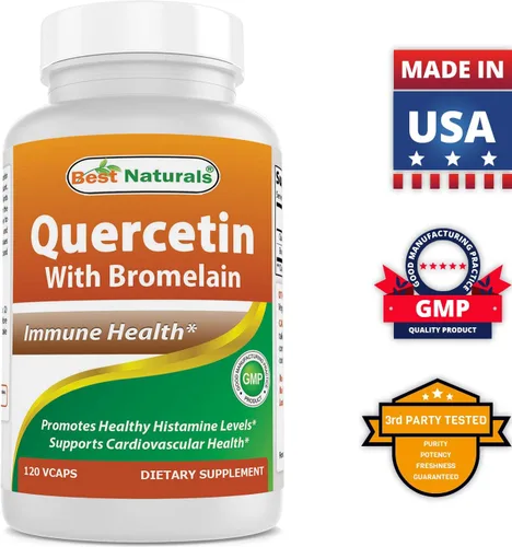 Vista 5 de Best Naturals NAC 600 mg y quercetina con bromelina