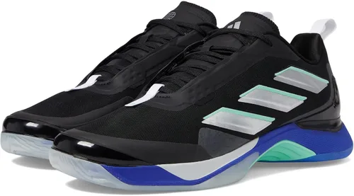 Vista 4 de adidas Tenis Avacourt para mujer, Casi lima-core Black-pulse Lime