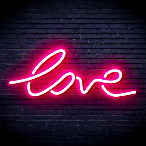 Vista 15 de AdvPro Señal de neón LED de silicona Love Flex - Azul - st16s42-fnu0202-b