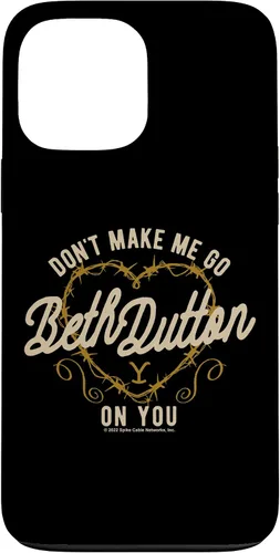 Vista 23 de Funda para iPhone 16 Yellowstone San Valentín Don't Make Me Go Beth Dutton