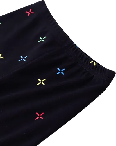 Vista 5 de Pijama de verano de 4 piezas para niños, conjunto de pijama corto de algodón para niños