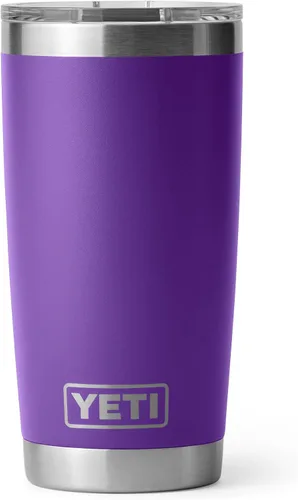 Vista 66 de YETI Rambler - Vaso de acero inoxidable con aislamiento al vacío de 20 onzas con tapa MagSlider Verde mar