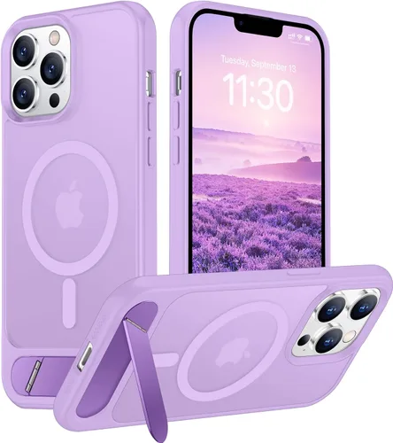 Vista 41 de Funda para iPhone 11 con compatibilidad magnética, [Soporte invisible incorporado][Compatible con MagSafe]
