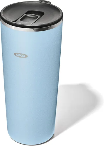 Vista 25 de OXO Strive - Vaso aislado de 24 onzas con tapa deslizante, cobalto oscuro