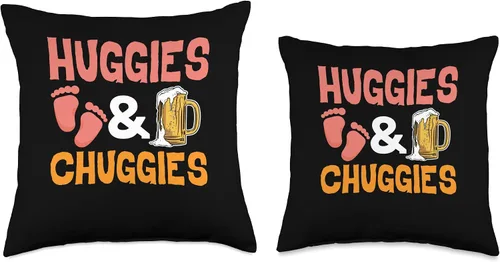 Vista 3 de Huggies n Chuggies Huggies and Chuggies Almohada de 16 x 16 pulgadas, multicolor